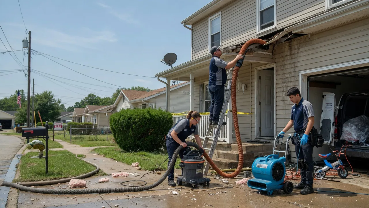 Water Damage Restoration in Cherry Fork, OH near me